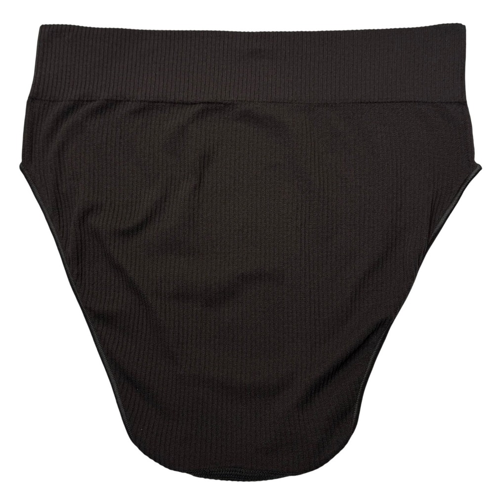 SKIMS Stretch Rib Brief Lot of 2 NEW Soot Sea Haze L/XL - Picture 6 of 11